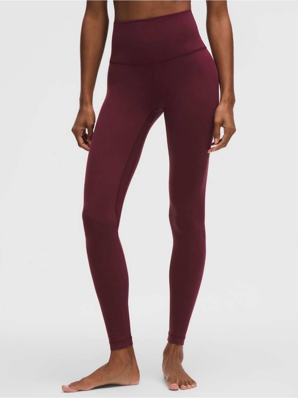 Lululemon Align high waisted cranberry leggings US 4 28”